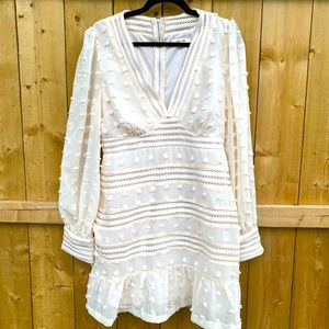 Vici Dolls - Just Me Ruffle Long Sleeve Dress